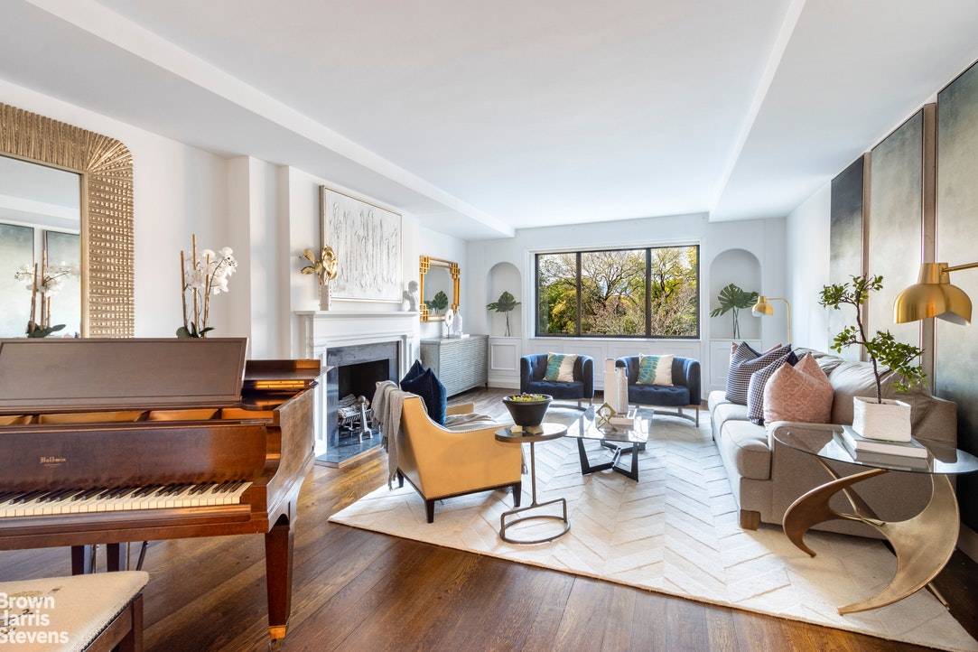 This grand 3 Bedroom 3 Bath Prewar home on Central Park embraces the sophisticated charm of Rosario Candela's architectural legacy.