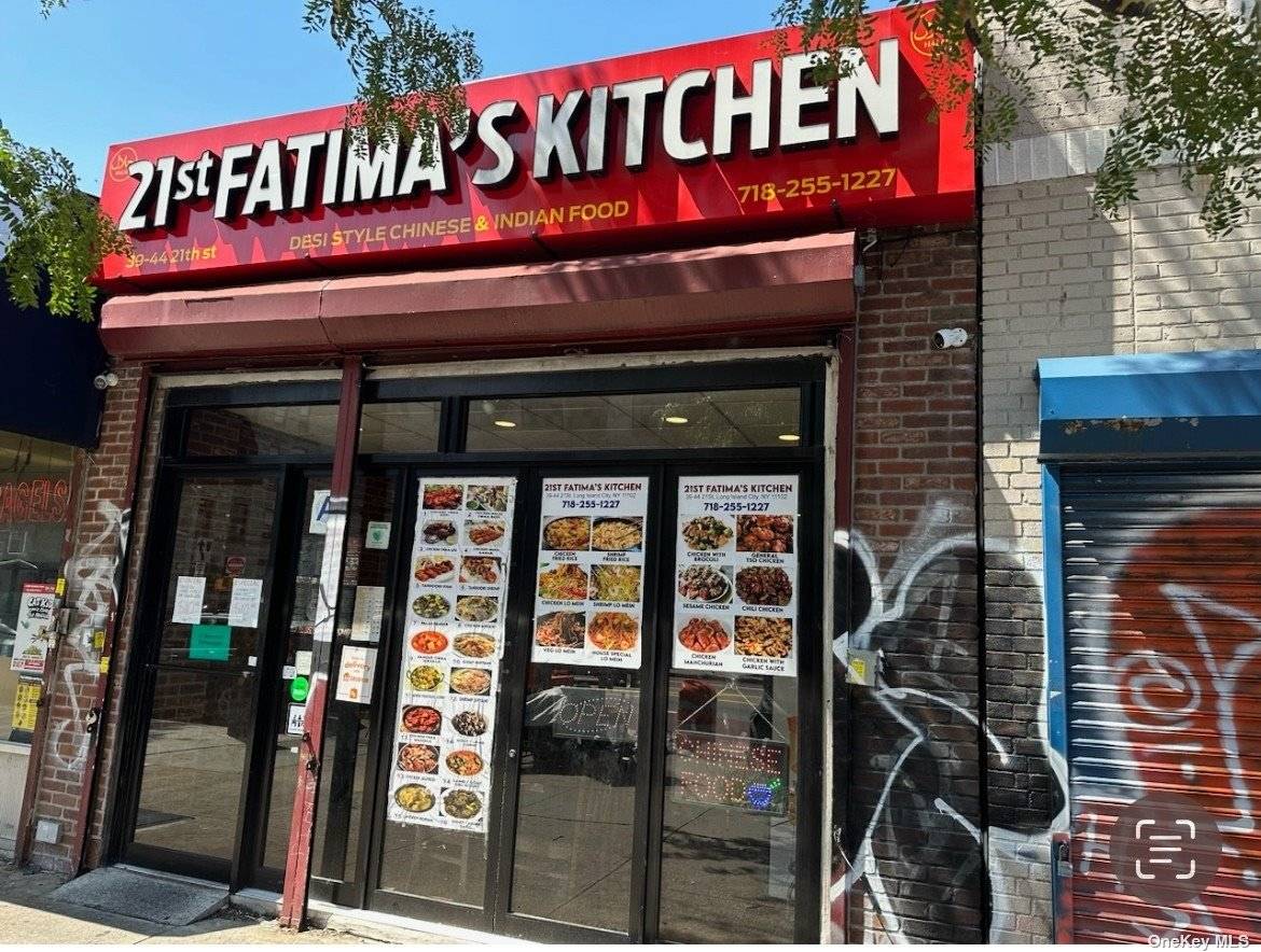 Location, Location, Location Well maintained 21st Fatima Kitchen is Located On 21st St very busy foot And Vehicle Traffic.