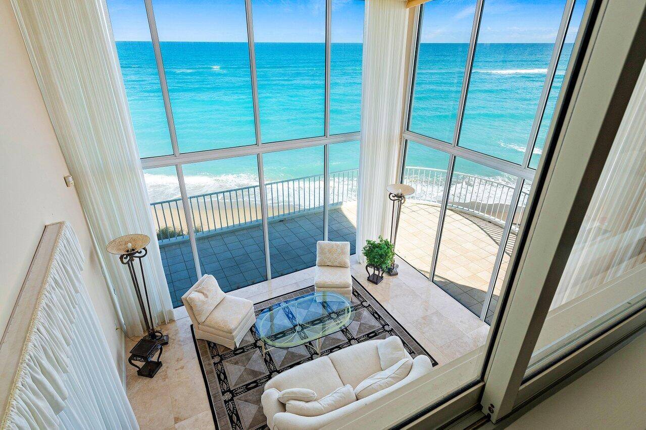 Oceanfront Oasis Awaits in Coveted South East Corner of the 2001 Building at Sailfish Point.