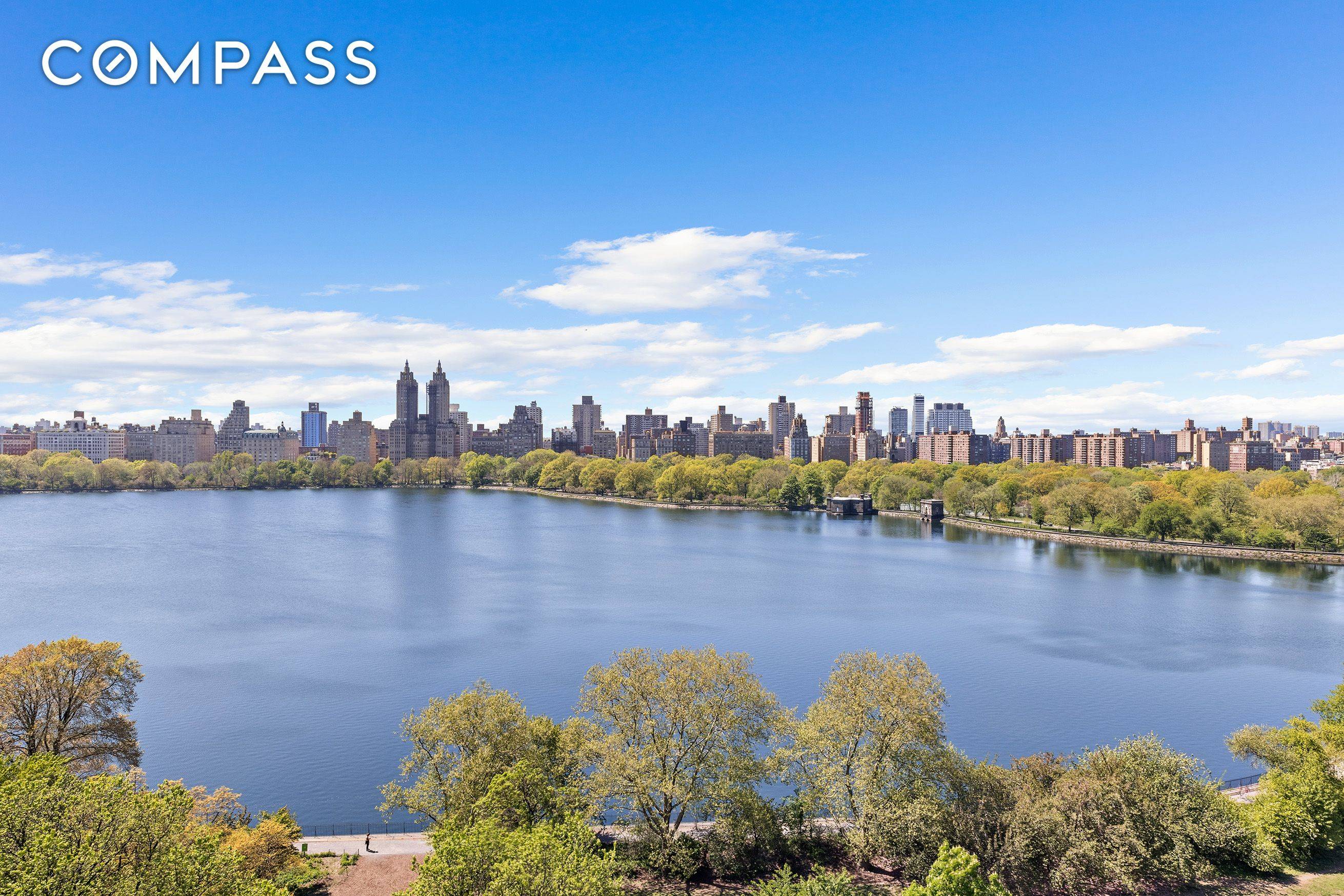 With stunning views of Central Park, the reservoir, and the New York City skyline, this high floor corner apartment is not to be missed.