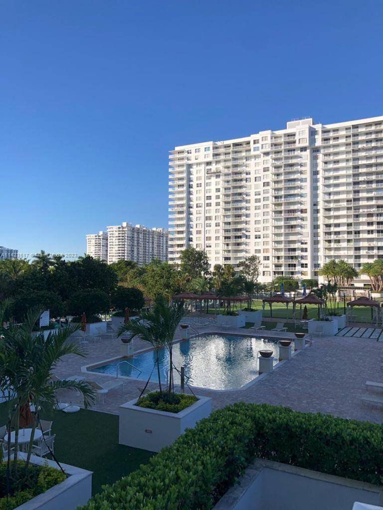 Nested in prime location, highly desired large 2 bedroom corner unit with beautiful views of Pool area large floor plan boasting spacious balcony ready for your morning coffee views.