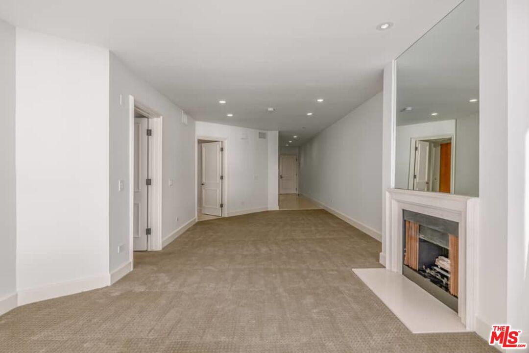 Living Area facing Entry Hall