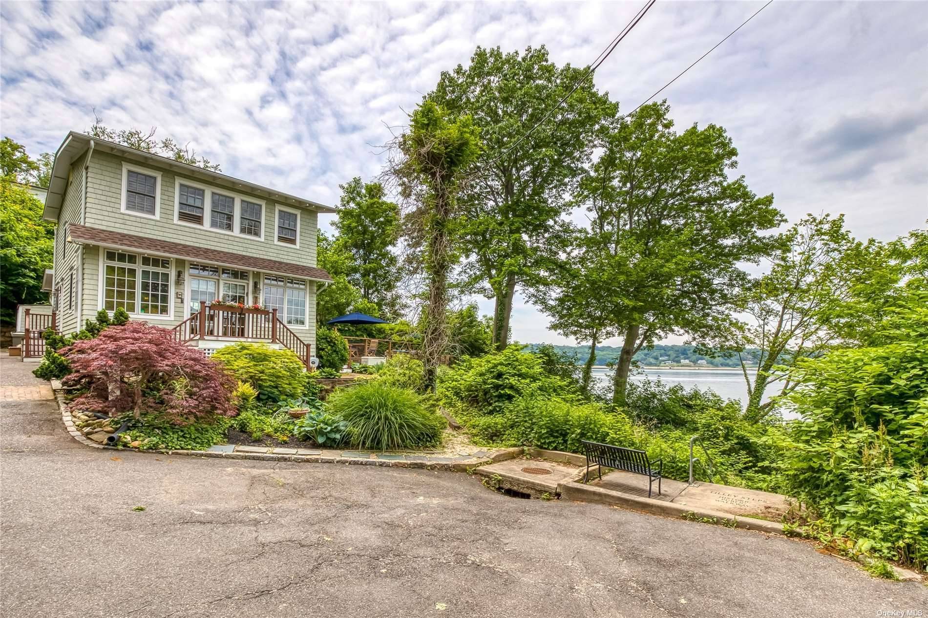 Fabulous Sun Filled Waterfront Home With Panoramic Water Views Of Sunrise amp ; Sunsets Across Long Island Sound w Easy Access To Sea Cliff Beach amp ; Boardwalk.