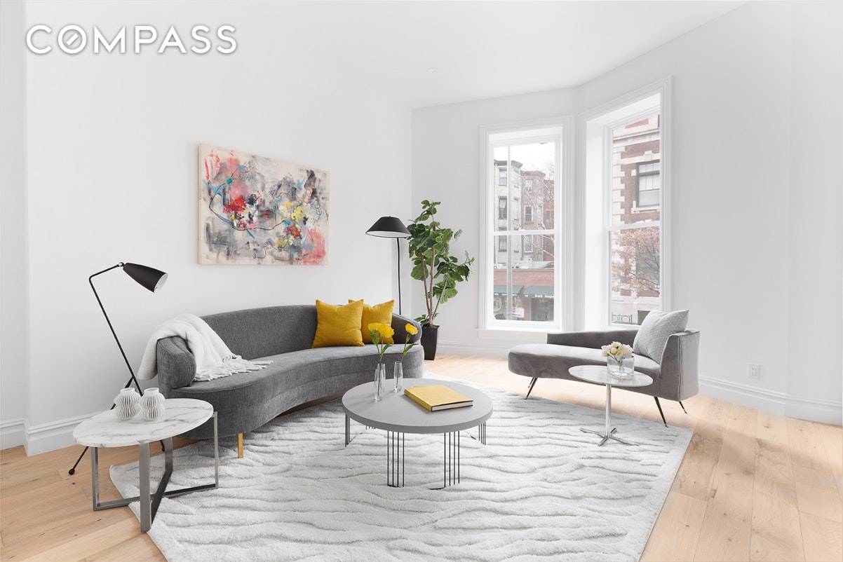 184 Lincoln Place is a premiere brownstone condominium conversion in Historic Park Slope that was masterfully transformed from a four unit building into 2 oversized condominium units of superior quality.