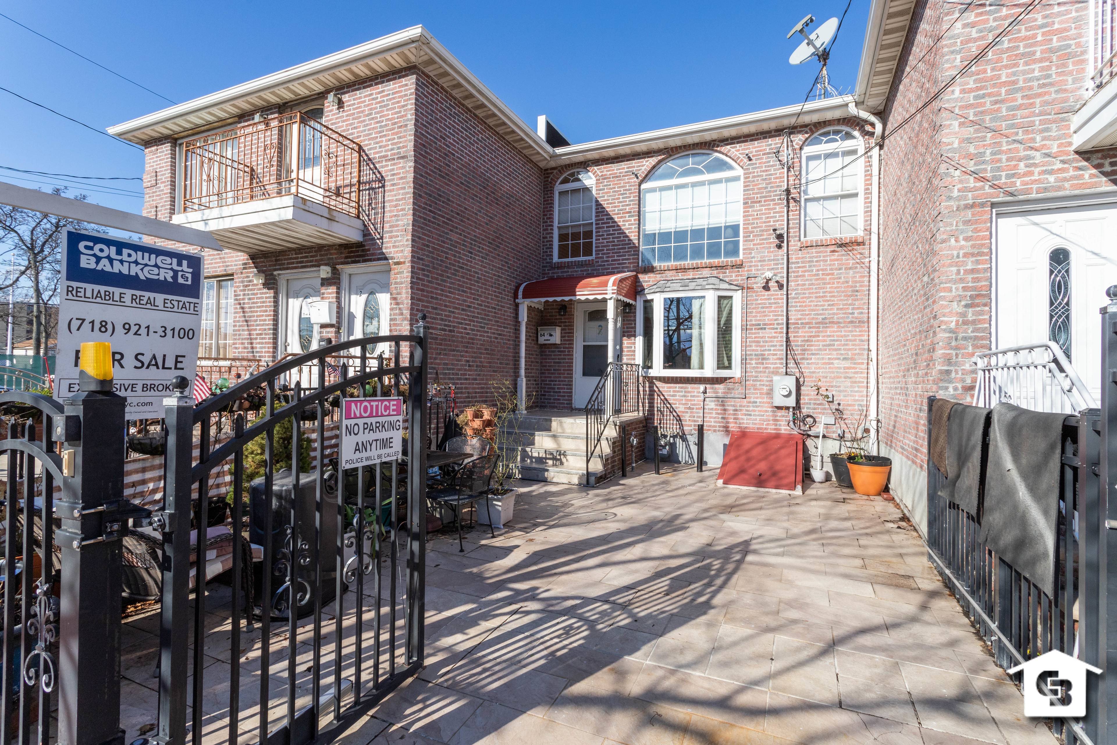 Located in Arverne, New York, this single family brick home is nestled in a quiet residential seaside enclave.