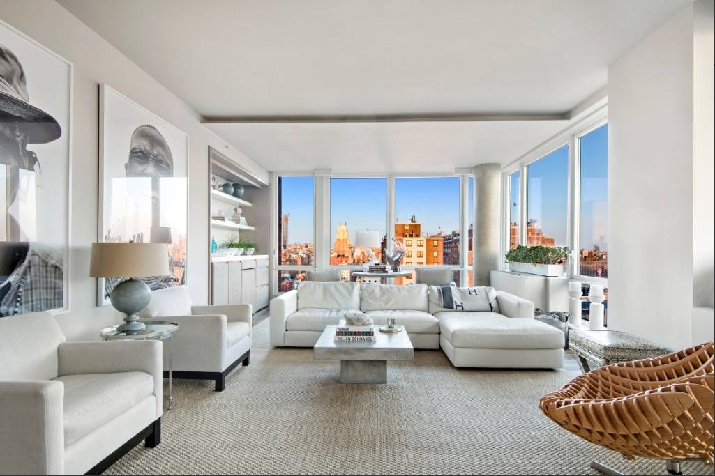 Listing is also being offered furnished for 23, 000 mo Incredible New York City Views on the High Line !