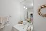 First floor powder room