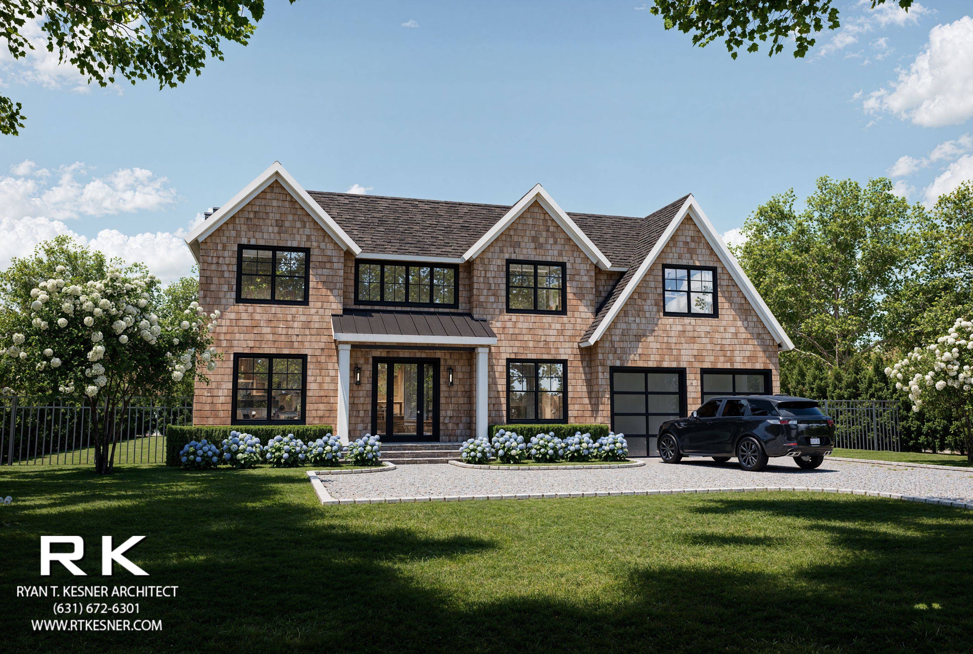 Southampton New Construction - Peconic Bay Beach Access
