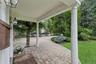 View from covered side entry to the driveway