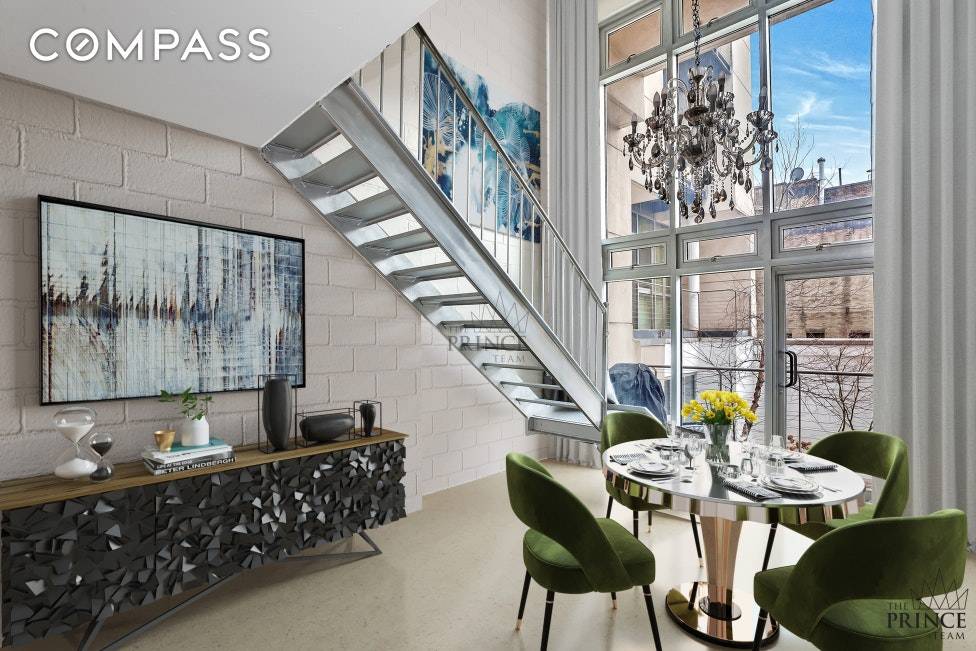 Featuring stunning southern light and private outdoor space, this expansive two bedroom, two bathroom duplex is the perfect West Village haven.