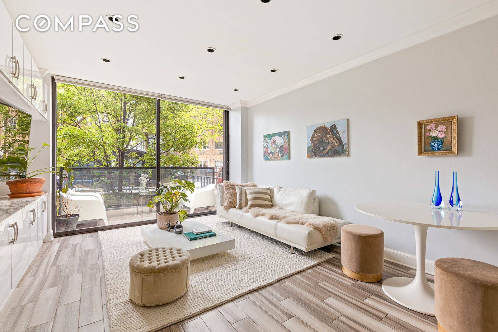 Fully furnished Rental ! This gem of a duplex in Williamsburg is indeed a rare find.