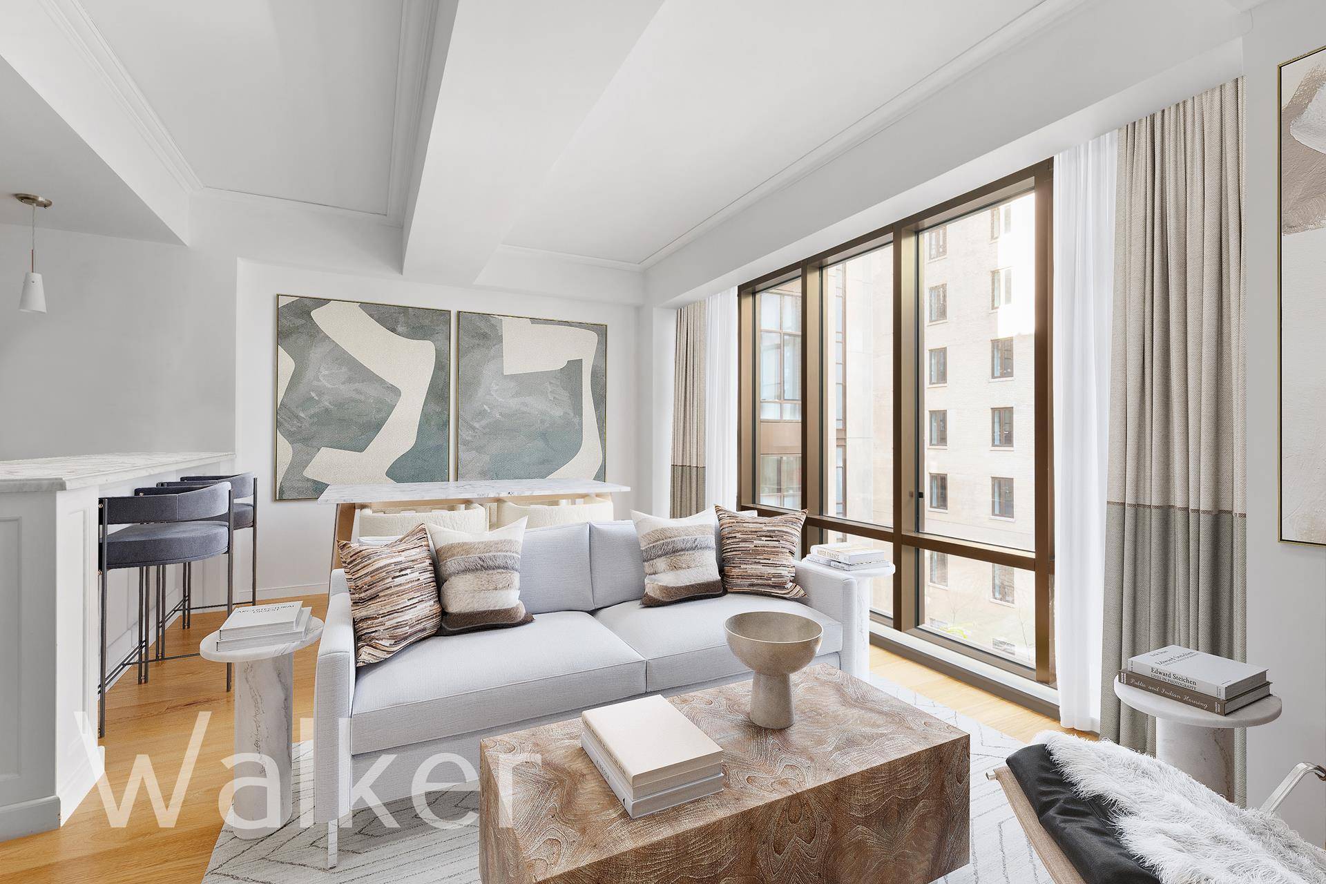 Located at 225 East 19th Street, Unit 301 at Gramercy Square is an 818 square foot one bedroom residence boasting an abundance of natural light throughout the day with charming ...