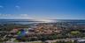 The Marina Bay community on Boca Ciega Bay with the Sunshine Skyway Bridge on the left horizon.