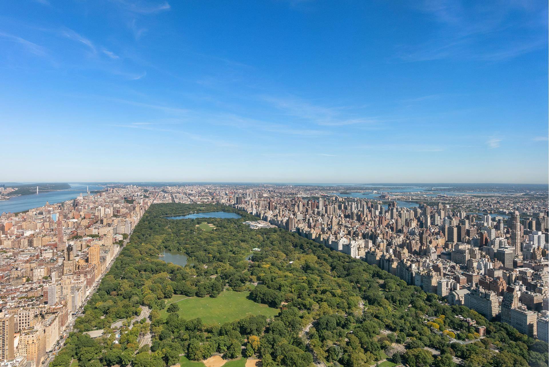 Perched 1, 000 feet above New York City, this stunning 4 bedroom, 4.