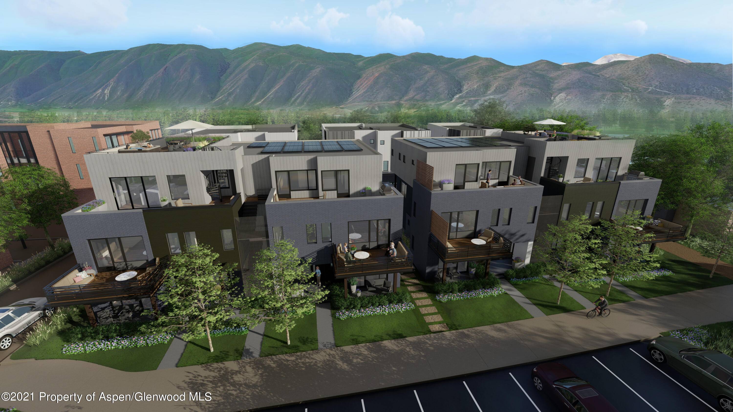 Introducing Park Place Phase II a collection of three residences within the Basalt River Park neighborhood along the Roaring Fork River.