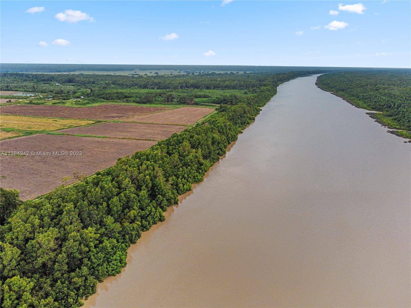 Immense opportunity to own this 54 acre lot at the Courantyne River just off the coast of Guyana and Suriname, South America.