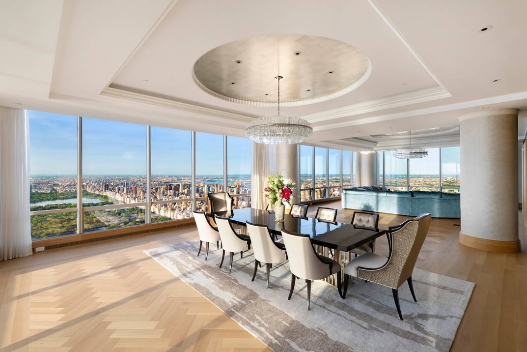 Ultra Luxurious Billionaires' Row Sky Palace at One57 Welcome to this full floor Billionaires' Row home, located on the 88th floor, at the prestigious One57 luxury tower, a sprawling Thomas ...