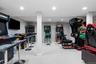 Playroom featuring recessed lighting and light colored carpet