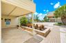 Covered back porch
