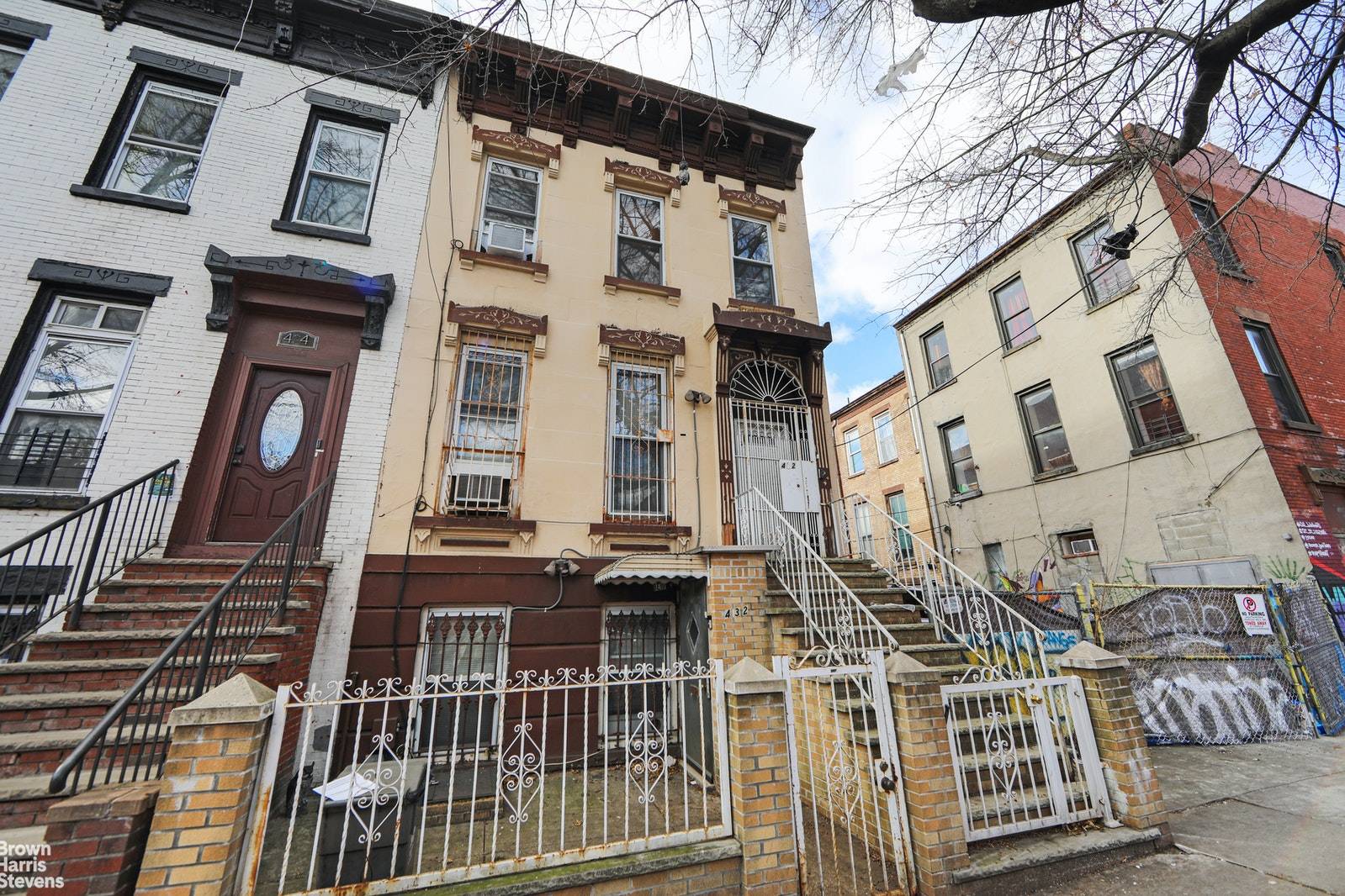 This charming sunny legal 2 unit townhouse, sits in central Bedford Stuyvesant on a residential block.