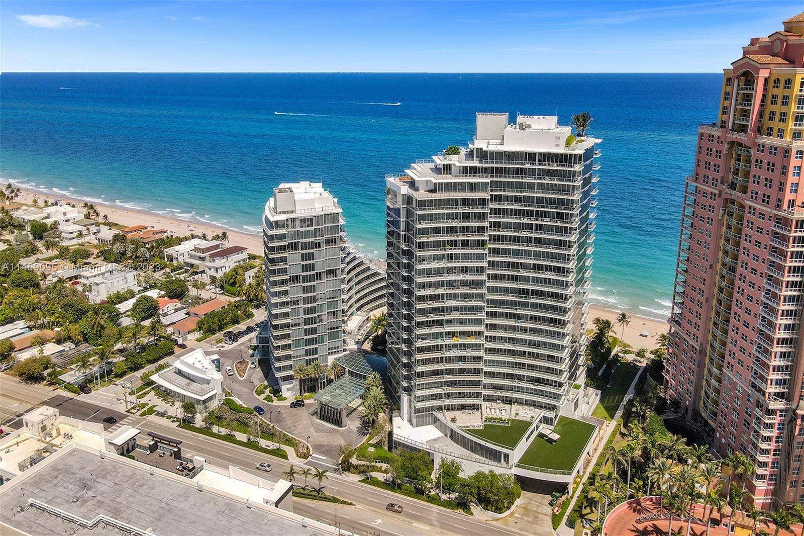 Extraordinary one bedroom, two full bathrooms plus a den with an unobstructed direct oceanfront views.