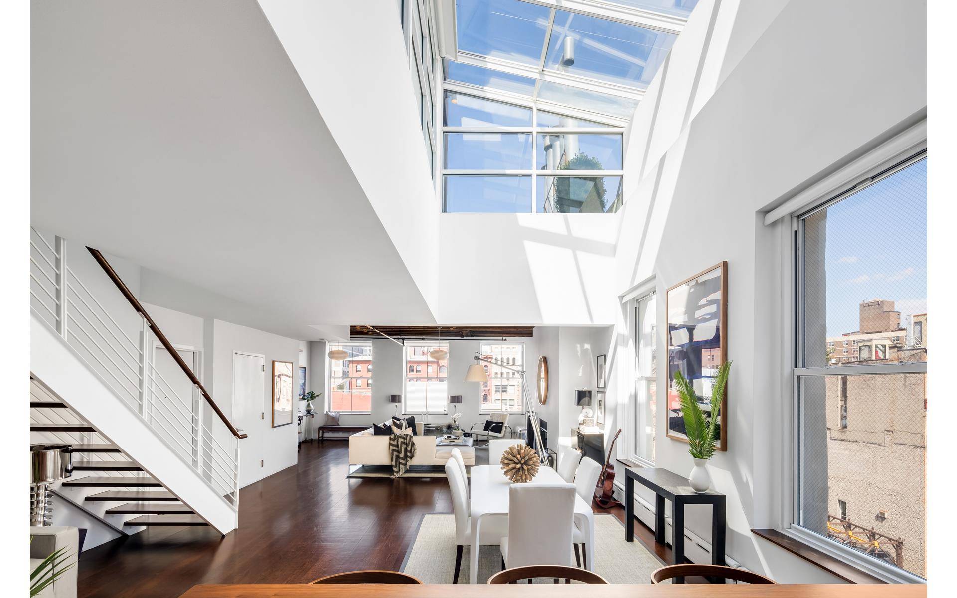 One of a kind Duplex Penthouse on coveted Great Jones St.