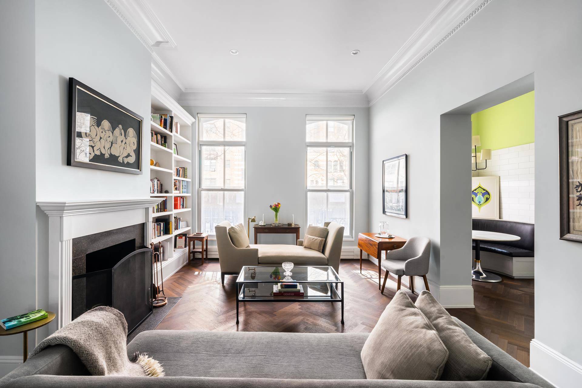 Rarely Available Parlor Duplex in the Coveted Fitzroy TownhousesThis triple mint home has undergone a HALF MILLION dollar renovation.