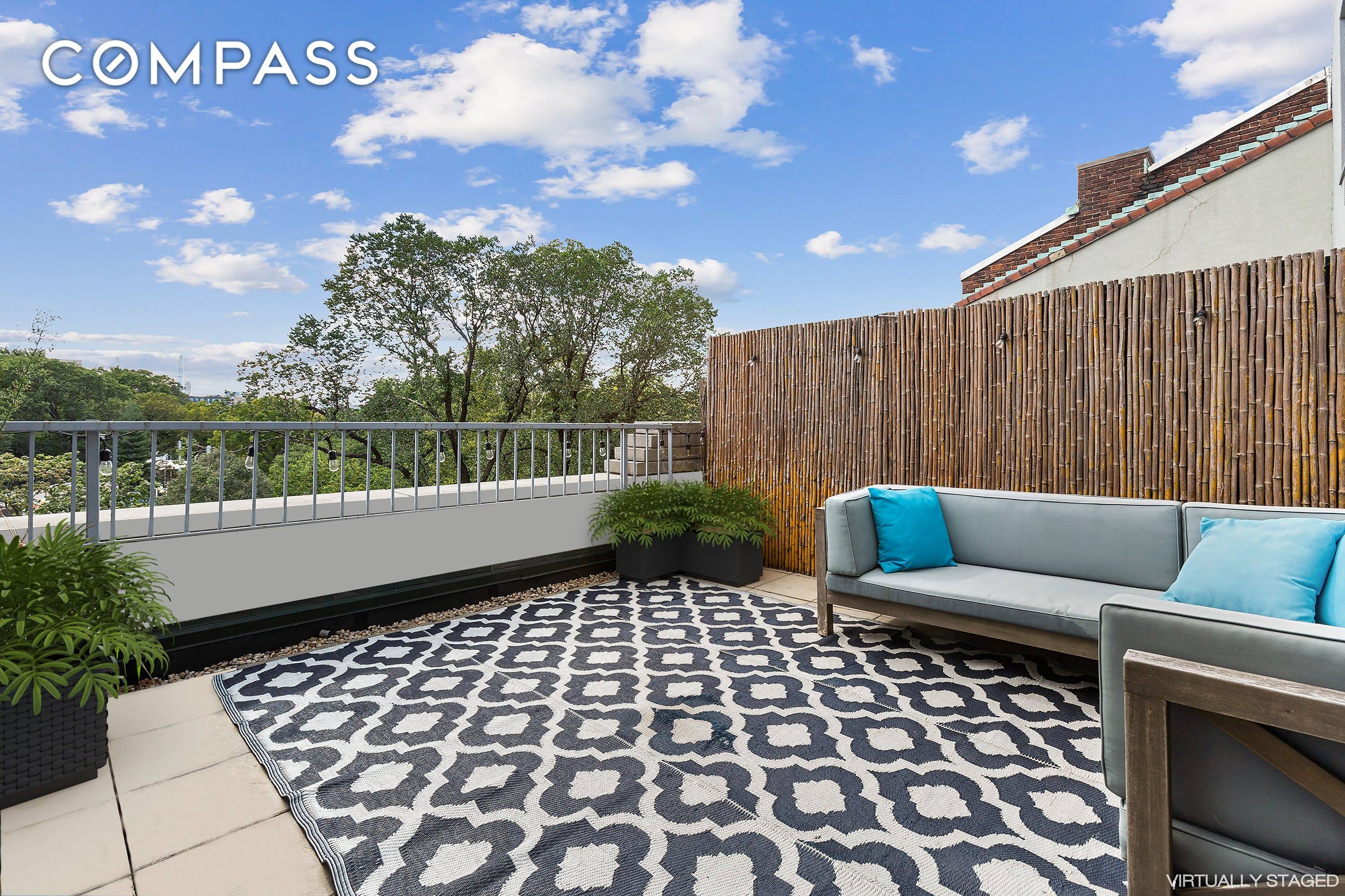 CONDO RULES, A PRIVATE OUTDOOR TERRACE, A DEEDED PARKING SPACE and NO MAXIMUM LIMIT ON SUBLEASING !