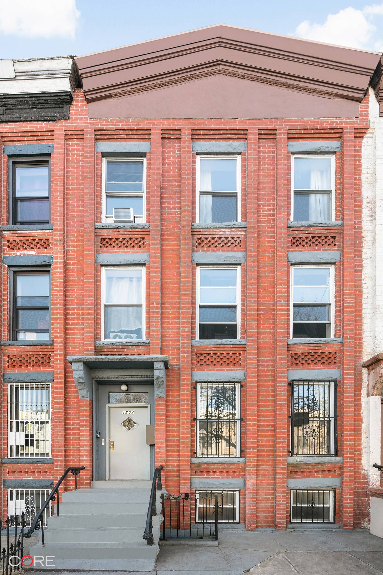 Welcome to 1282 Bushwick Avenue, a contemporary 20 foot wide, three unit multi family townhouse in the heart of Bushwick.