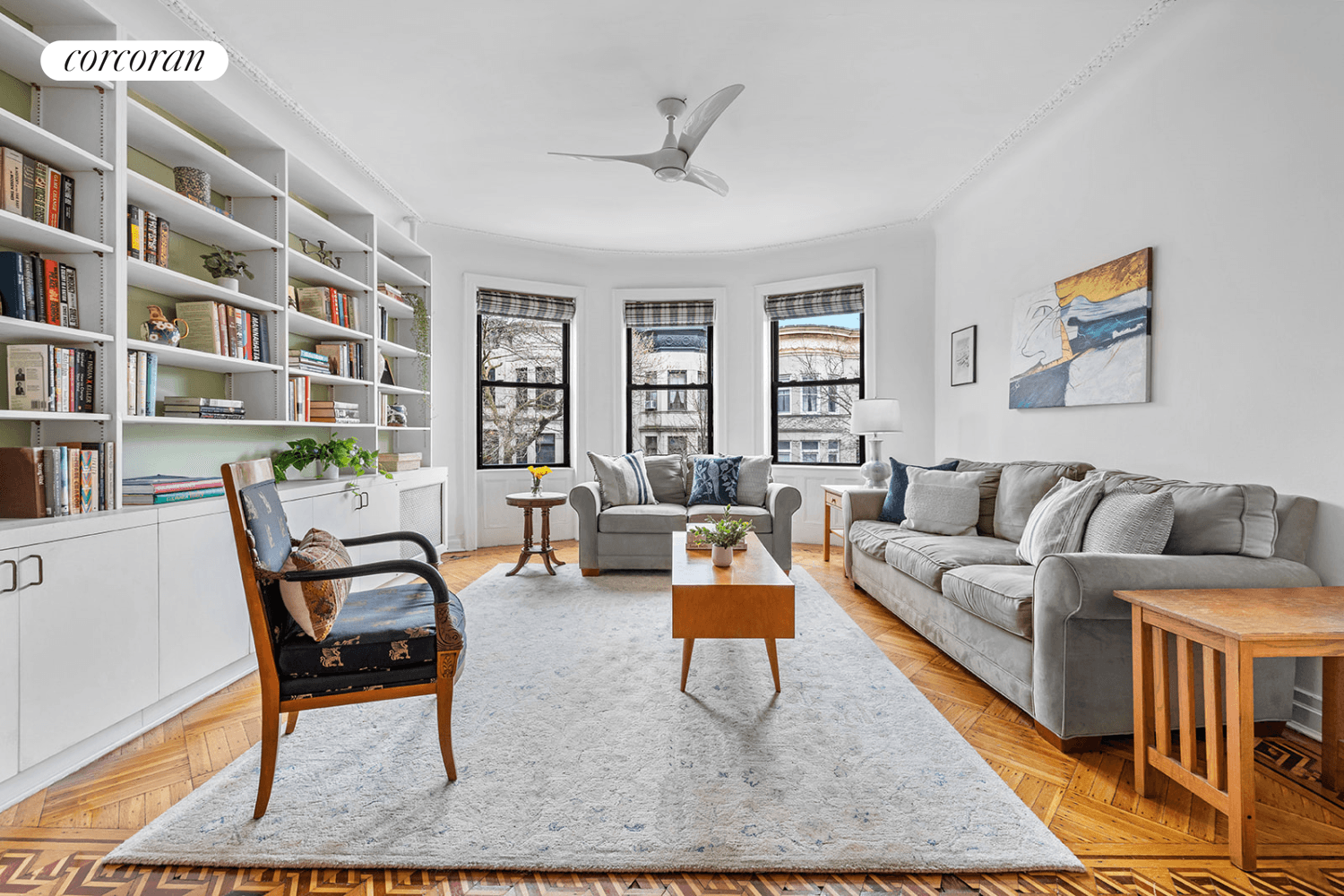 Make this Park Slope dream apartment on a prized park block yours today !