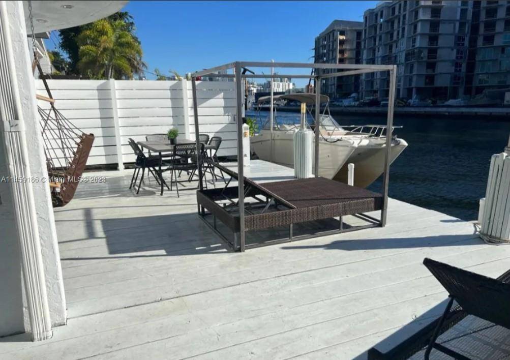 Miami River modern and fully furnished WATERFRONT house.