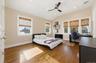 Oversized Bedroom, Vaulted Ceiling, Custom Windows Bring Natural Light