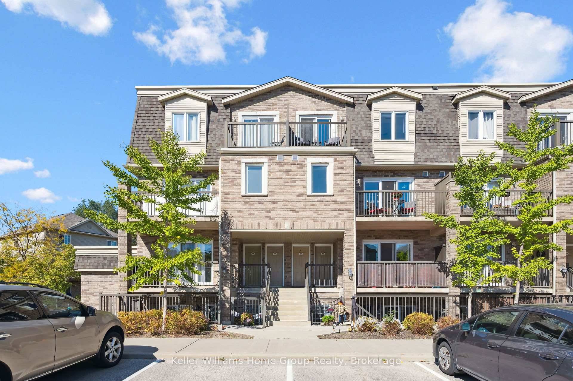 Exceptionally maintained 3 bedroom stacked townhome in Guelphs East End !