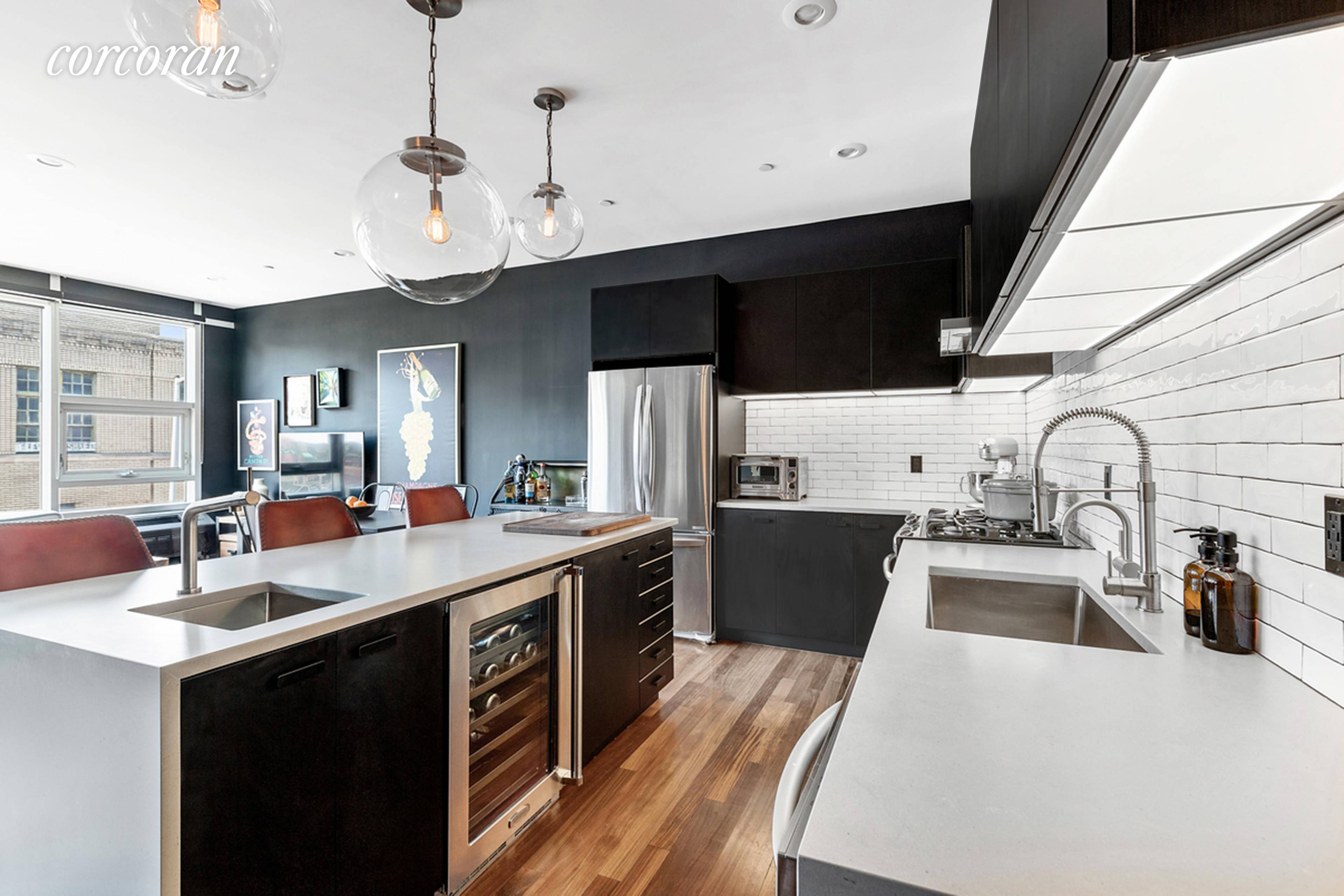Welcome to 195 Classon Ave unit 2A, a beautifully renovated floor through 2 bedroom, 2 bathroom apartment located on the border of Clinton Hill and Bed Stuy.