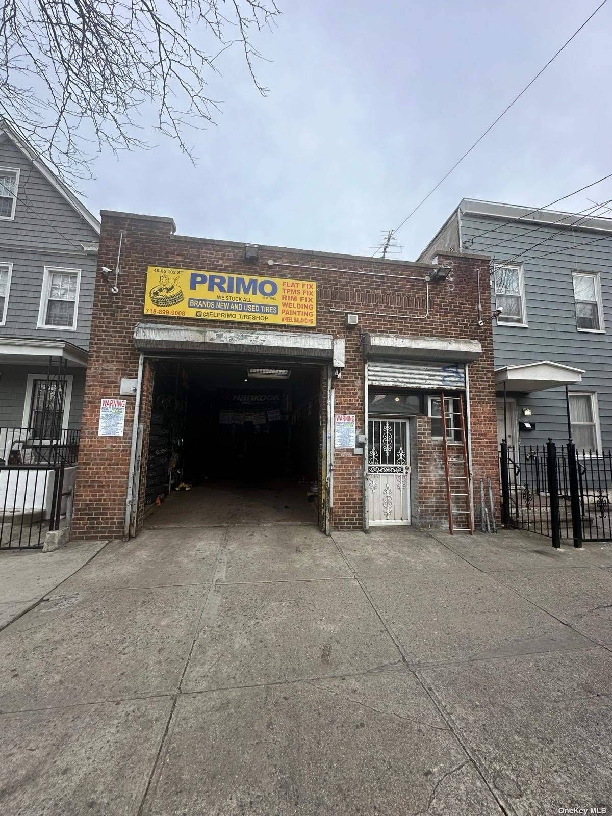 Unique opportunity to own a warehouse in Corona, Queens.