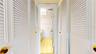 Double closets in Primary Bedroom