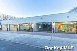 Glass front retail space with 37 feet of frontage on Hillside Avenue, the major two way Avenue.