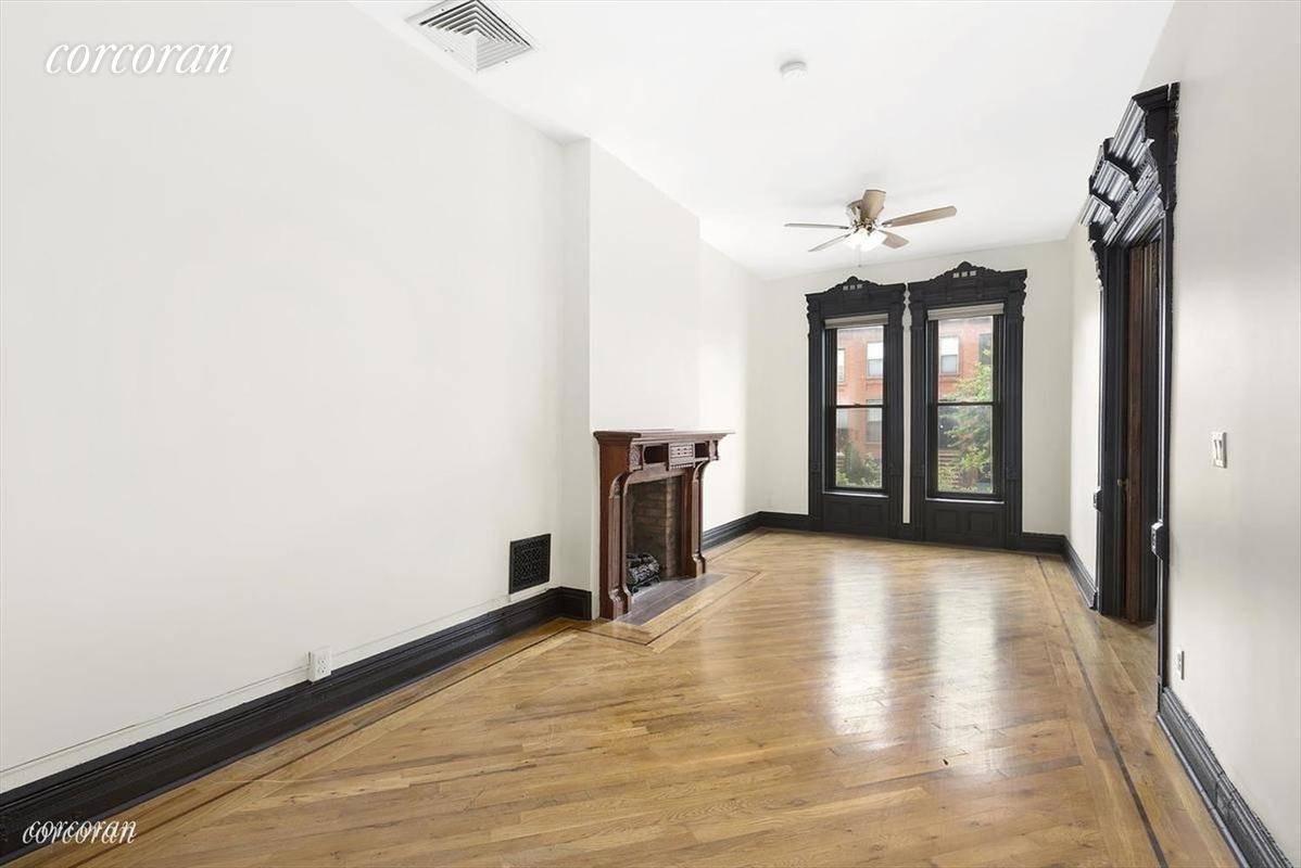 Gorgeous three bedroom two bathroom duplex apartment in a historic brownstone.