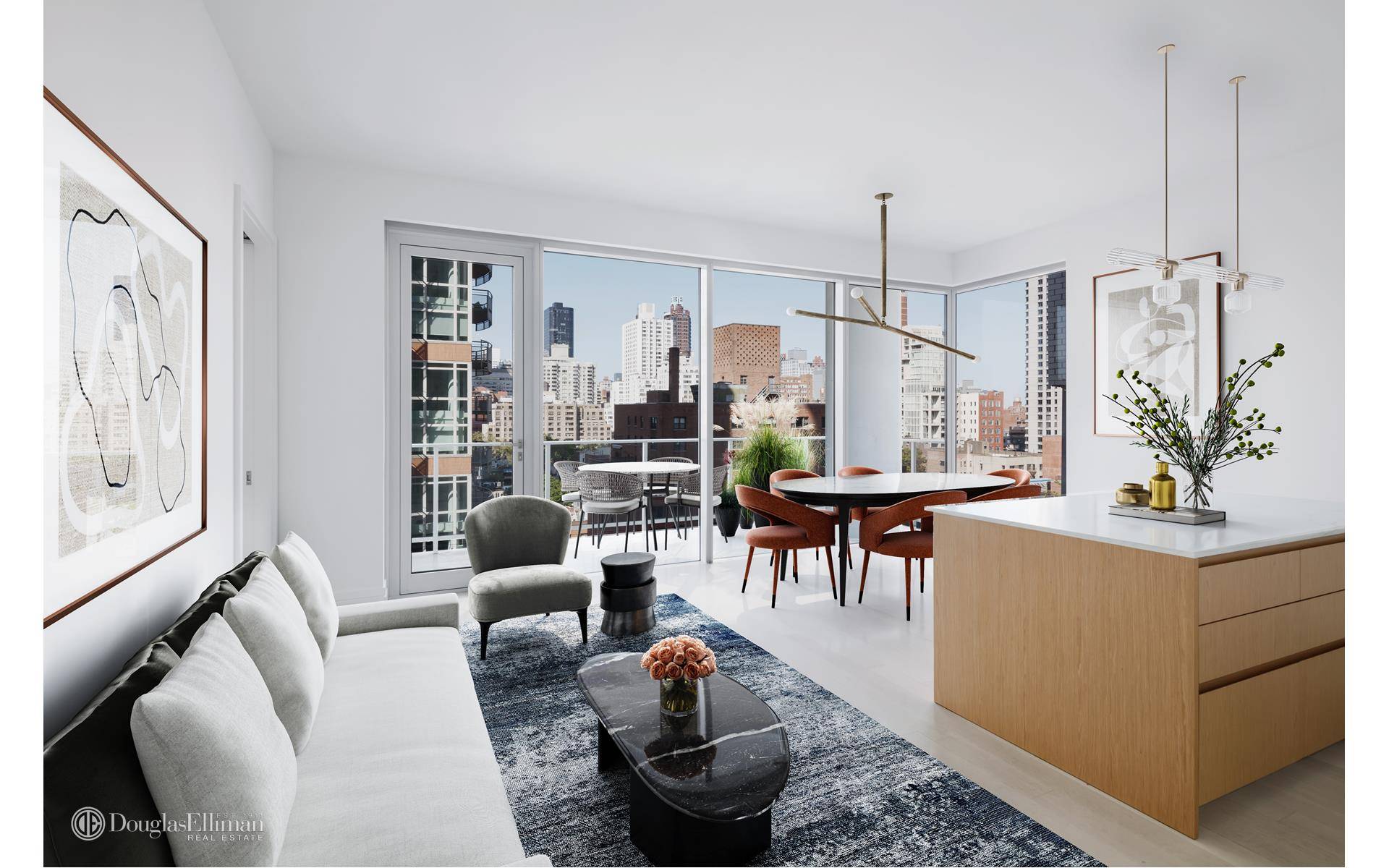 200 East 59, the CetraRuddy designed luxury condominium developed by Macklowe Properties presents Residence 7C A corner unit featuring exposures to the North including views of the Upper East Side ...