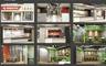 View of marketing collateral with multiple images