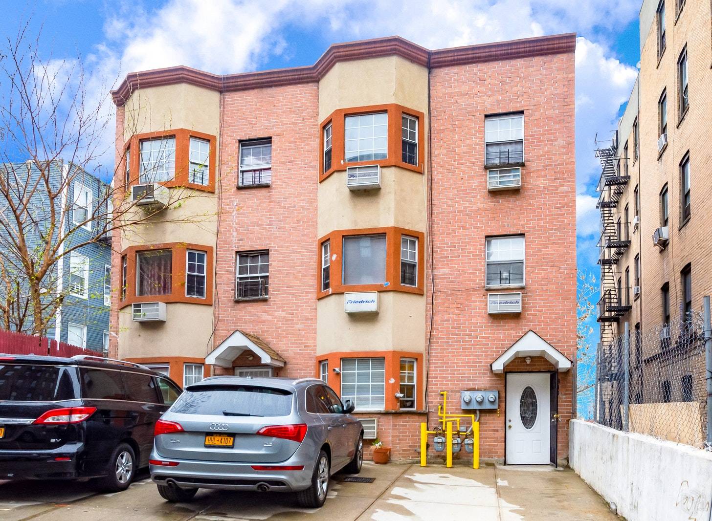 Large multi family house in the West Bronx Tremont section.