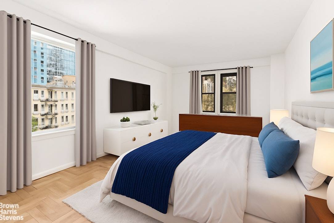 Welcome to apartment 9H, a light filled 1 bedroom residence at 345 East 52nd Street.