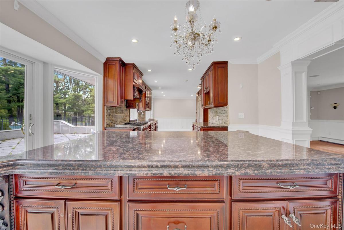 Kitchen View from Dining Room