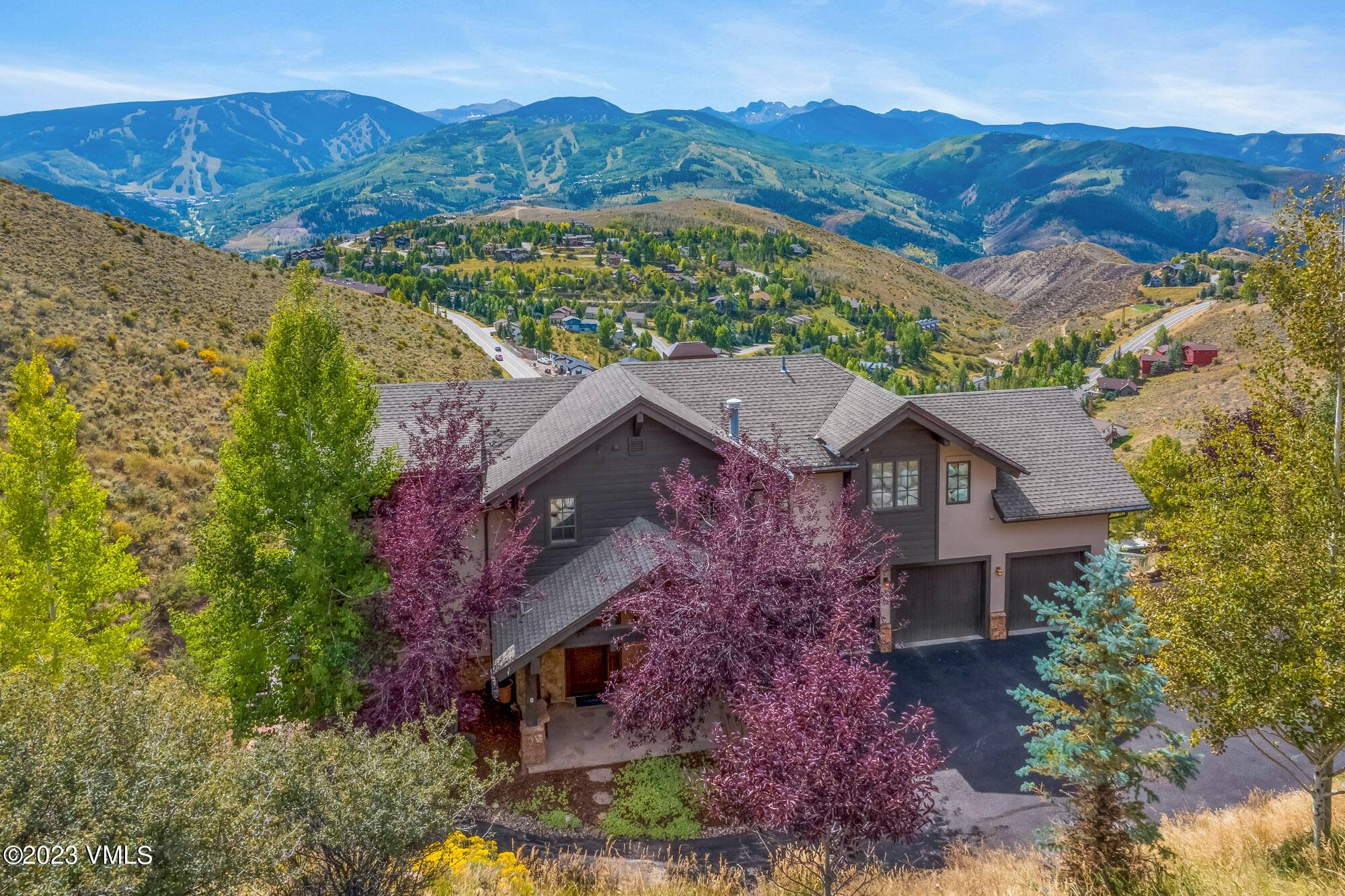 Welcome to this custom home with majestic and unrivaled south facing panoramic views of the pristine ski slopes of Beaver Creek, Bachelor Gulch and Arrowhead, as well as New York ...