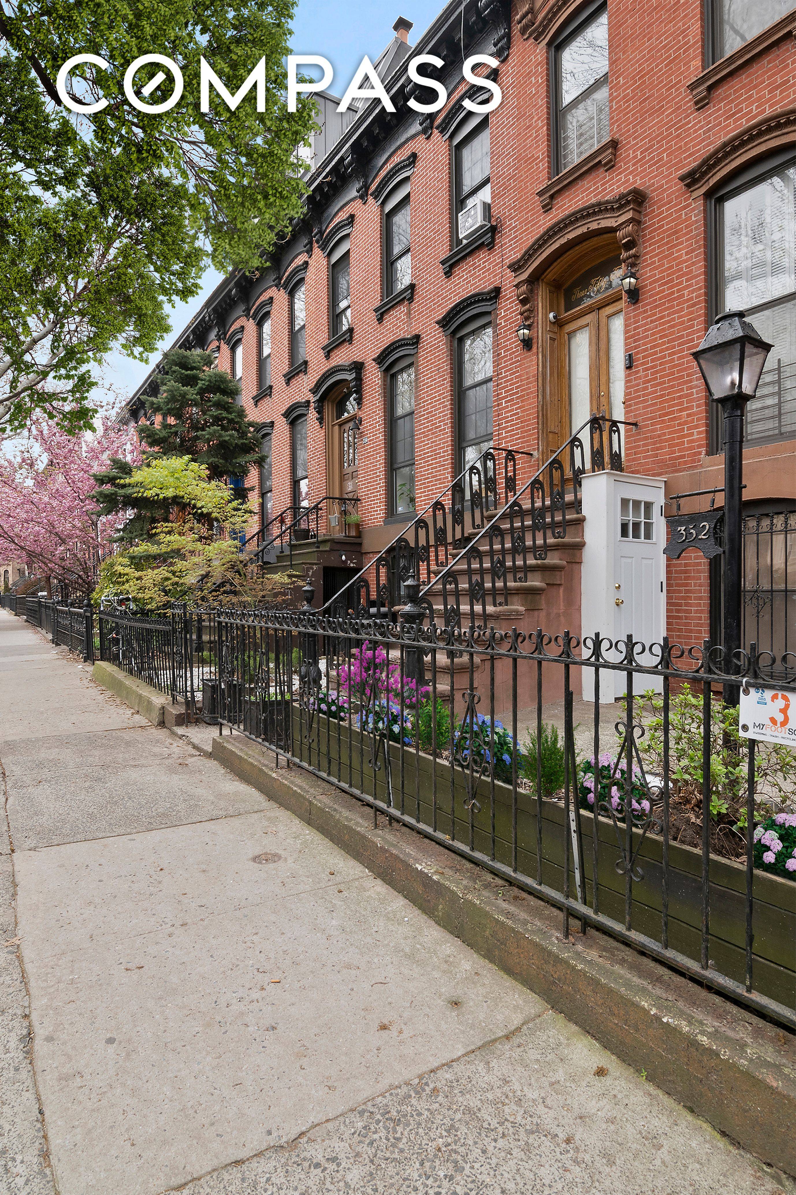 Lovely, Renovated 3 Bedroom, 4 Bath Bedford Stuyvesant Townhouse with Glorious 62' Deep Back Yard !