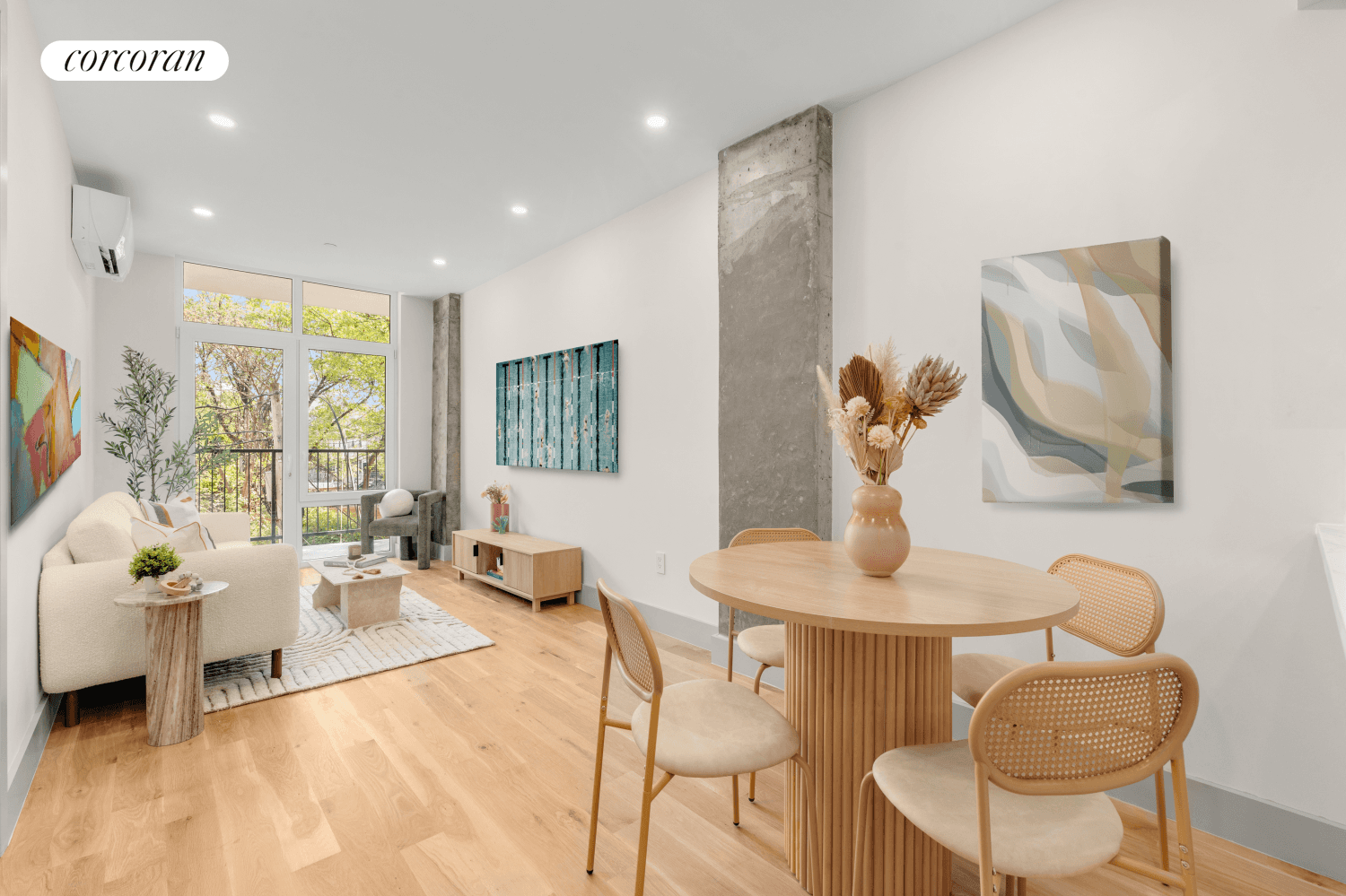 Meet 1155 Bedford Avenue, a thoughtfully designed modern condominium building in prime Bedford Stuyvesant.