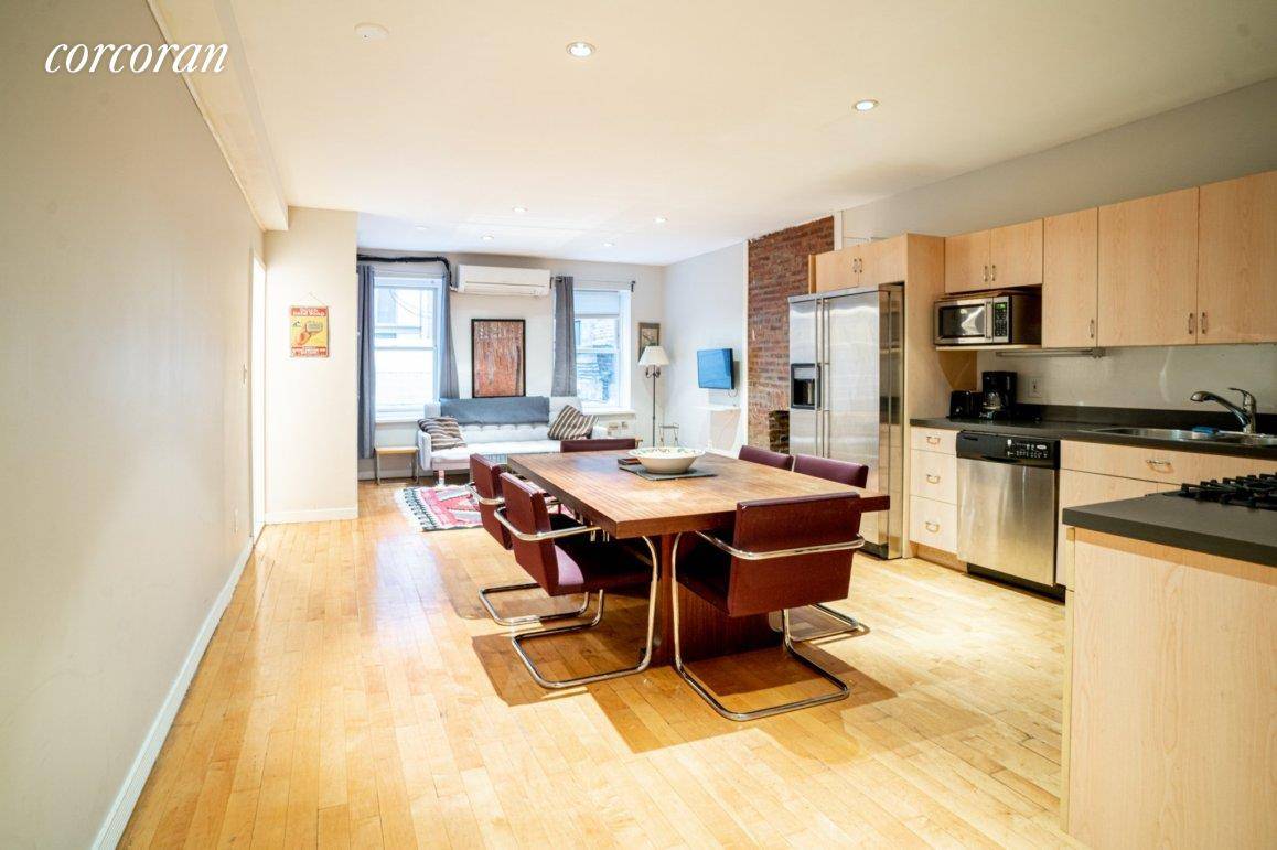Renovated full floor loft style three bedroom in the heart and soul of Flatiron.