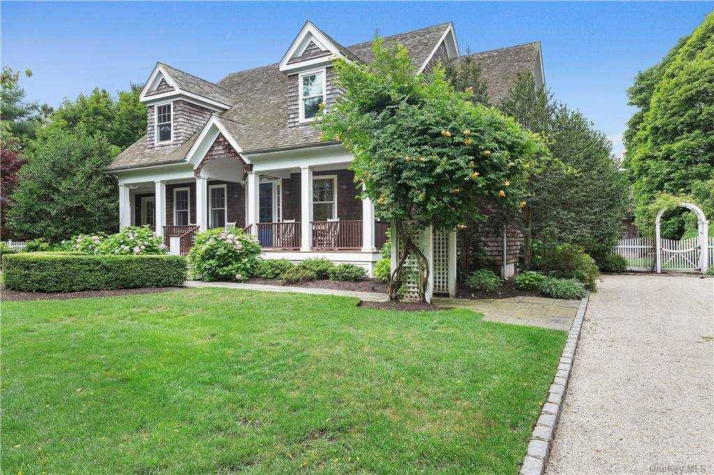 Beautiful Quogue South home set on a quiet private lane.