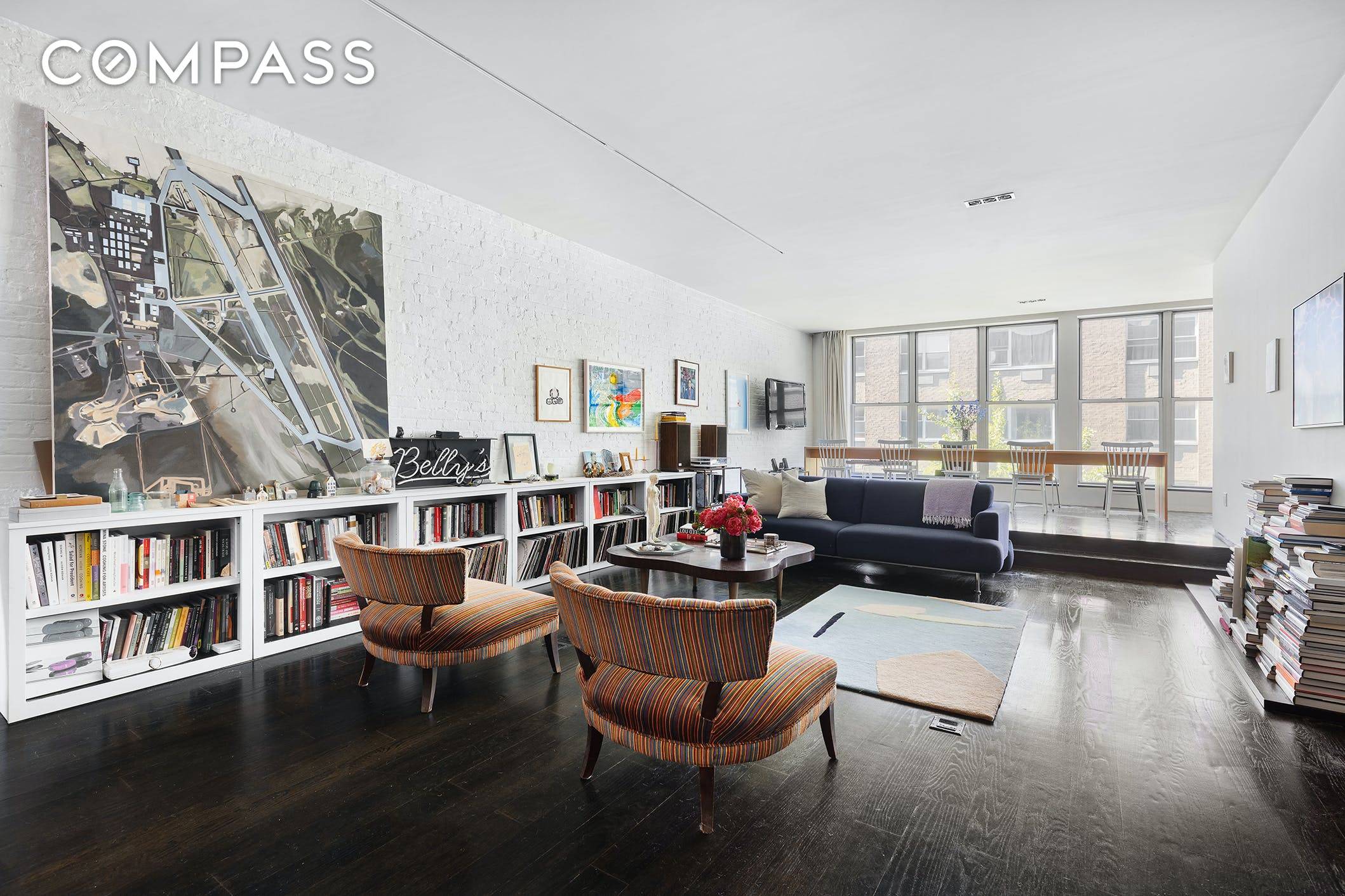 This fabulous, renovated artist s loft at the heart of downtown Manhattan is just moments away from everything the city s most vibrant and hip neighborhoods have to offer.