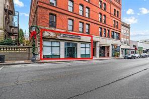 Approximately 1, 435 SF first floor retail or office unit for lease at Harris Place, a beautiful and historic mixed use building in the heart of downtown New London.